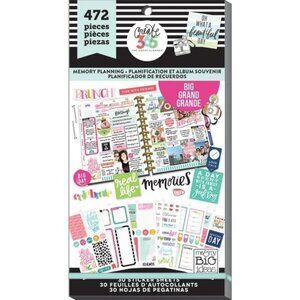 Happy Planner Sticker MEMORY PLANNING Value Pack Mini 472/Package